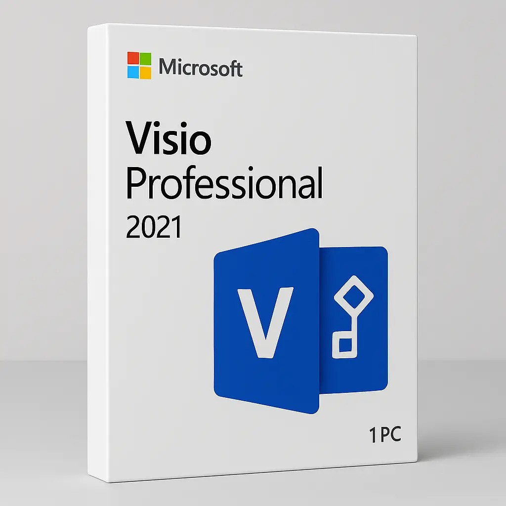 لایسنس Microsoft Visio Professional 2021 + Retail – بهترین قیمت کشور