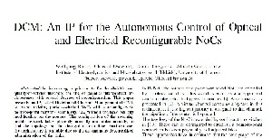 ترجمه مقاله DCM: An IP for the Autonomous Control of Optical and Electrical Reconfigurable NoCs
