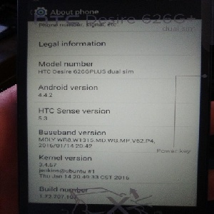 حل مشکل خاموشی و صفحه ابی HTC Desire 626ph
