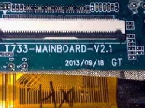 رام فارسی تبلت چینی T733-MAINBOARD-V2.1