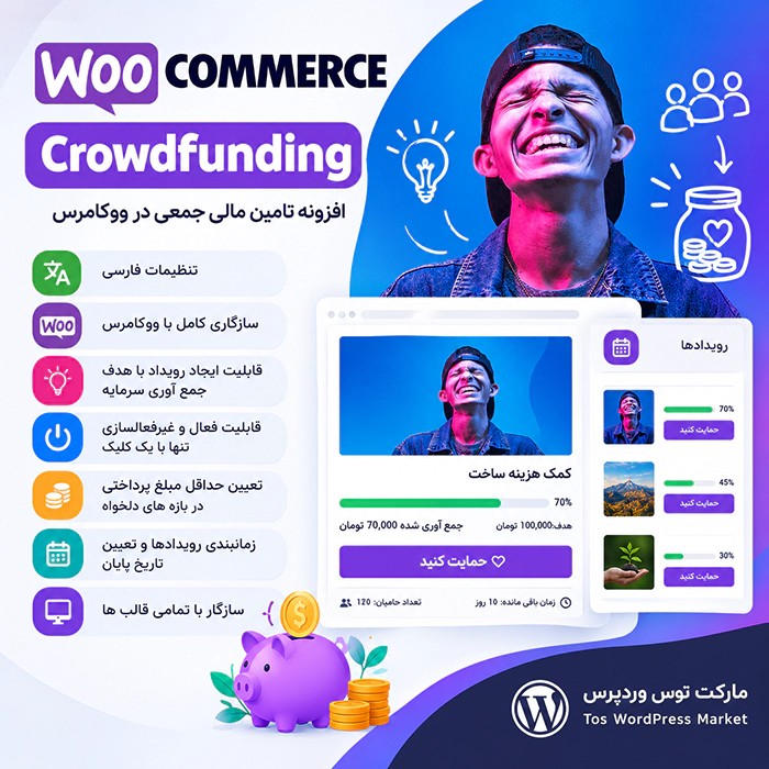 افزونه WooCommerce Crowdfunding