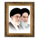 عکس قاب عکس امام خمینی و خامنه ای