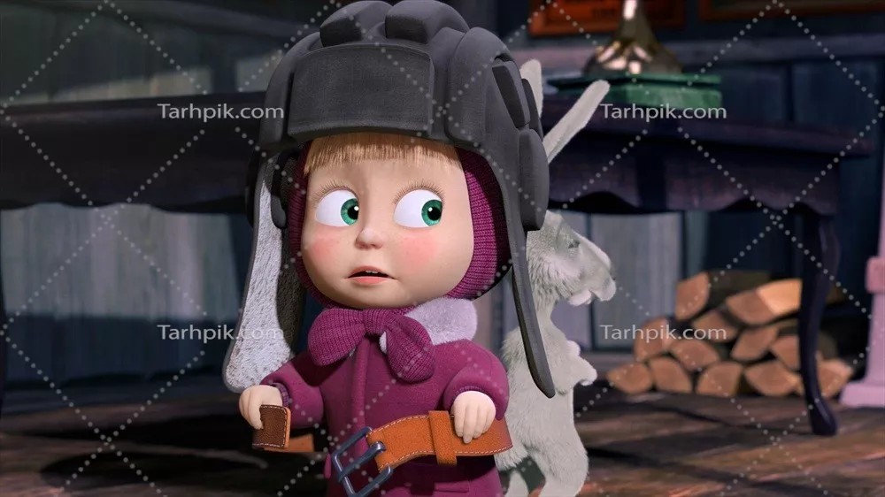 عکس والپیپر HD ماشا و خرس برای عاشقان انیمیشن و طراحی