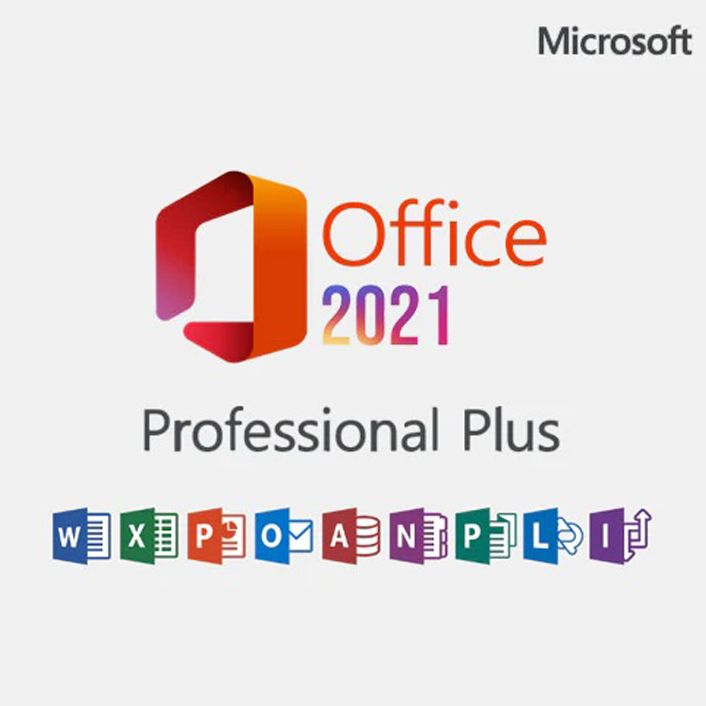 لایسنس اورجینال مایکروسافت آفیس پرو پلاس 2021 تحویل فوری Microsoft Office 2021 Pro Plus License Key
