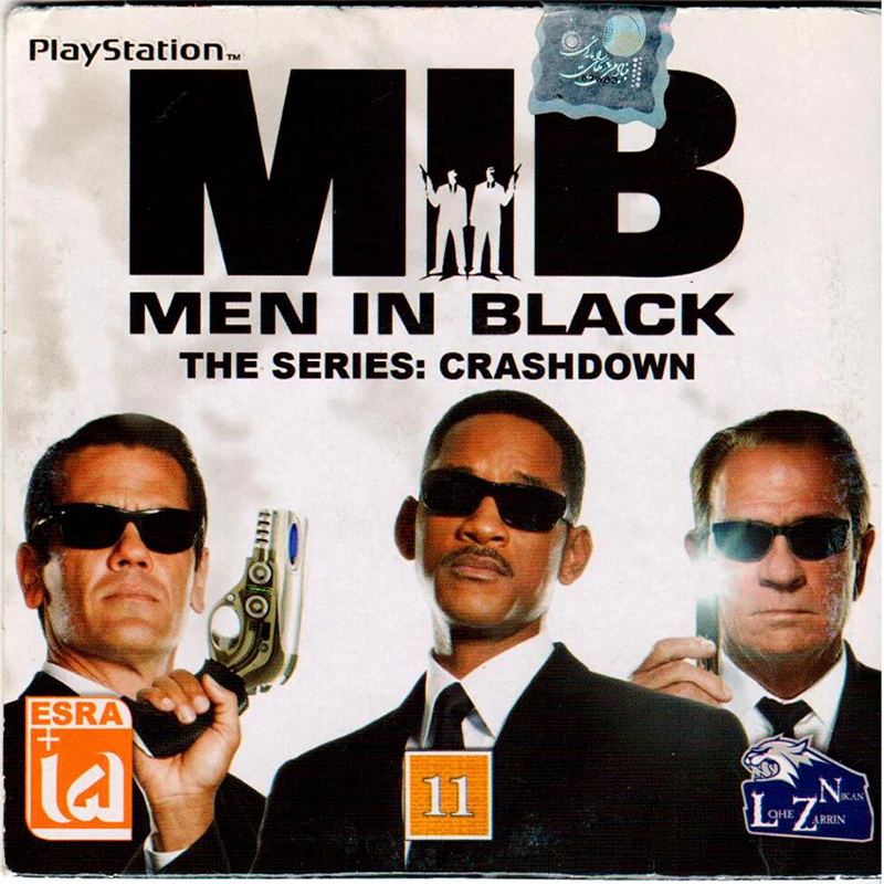 بازی MIB The Series Crashdown PS1