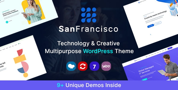 دانلود قالب San Francisco برای وردپرس