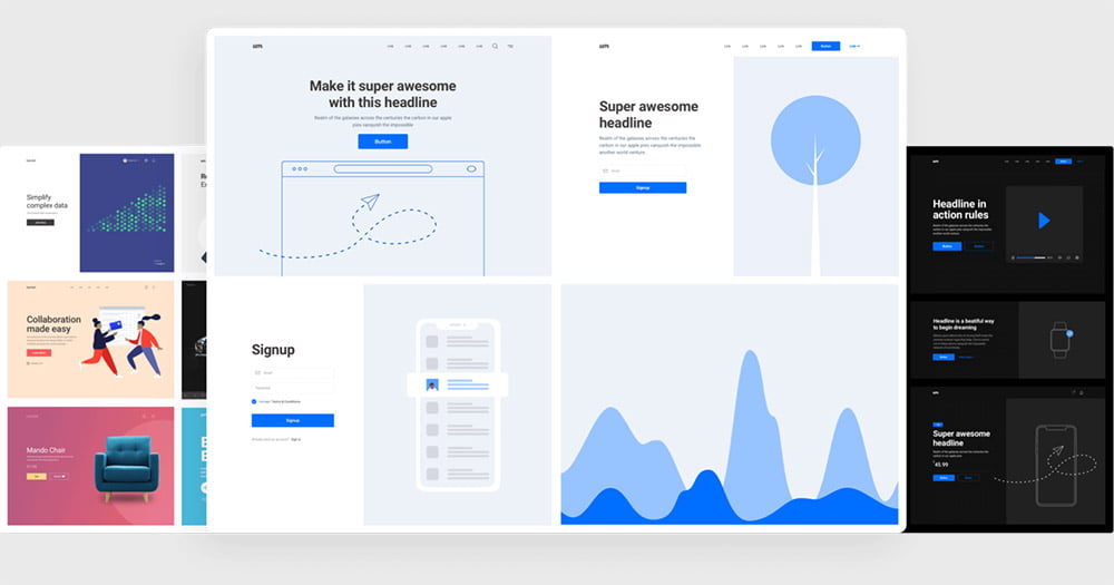 دانلود کیت رابط کاربری Fabrx UI Kit Pro