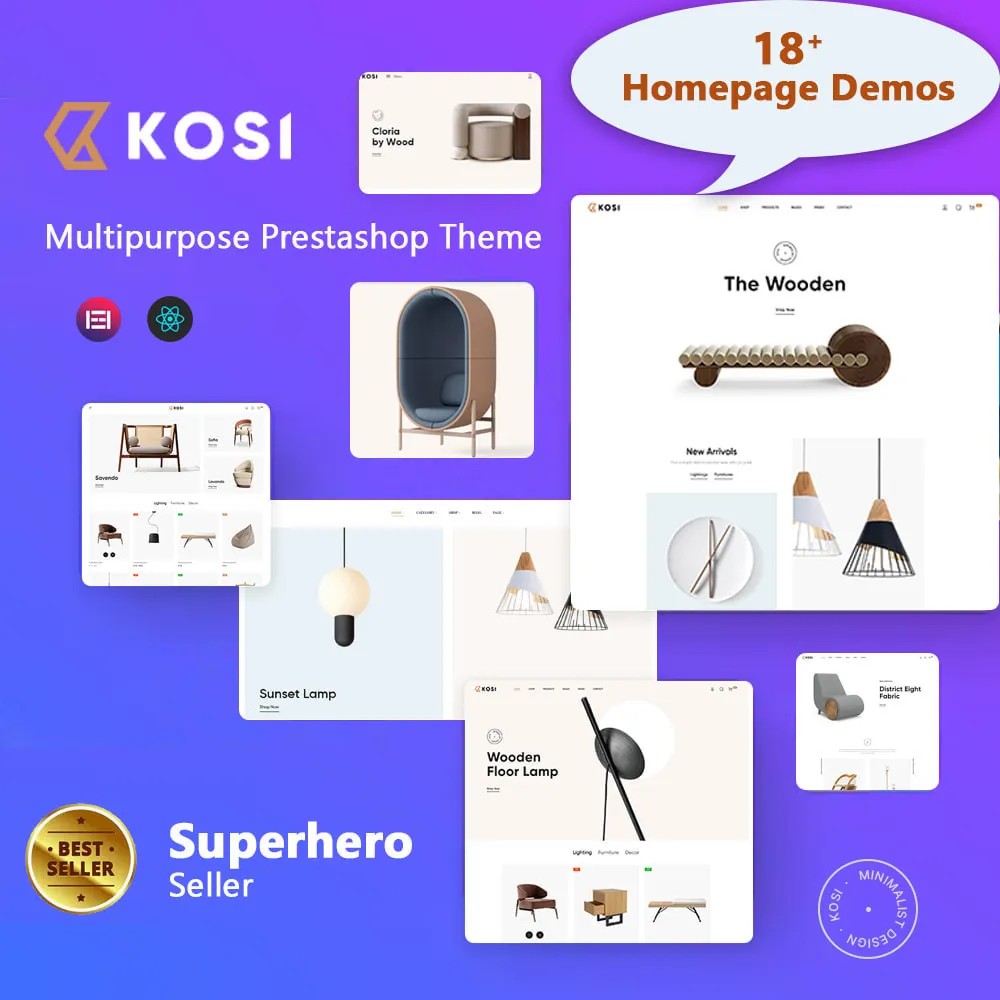 دانلود قالب Kosi Elementor برای پرستاشاپ