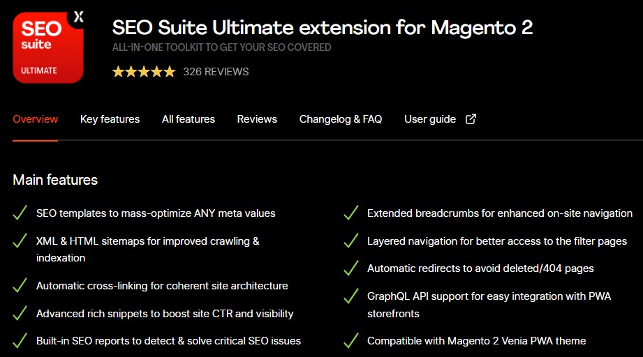دانلود اکستنشن SEO Suite Ultimate برای مجنتو