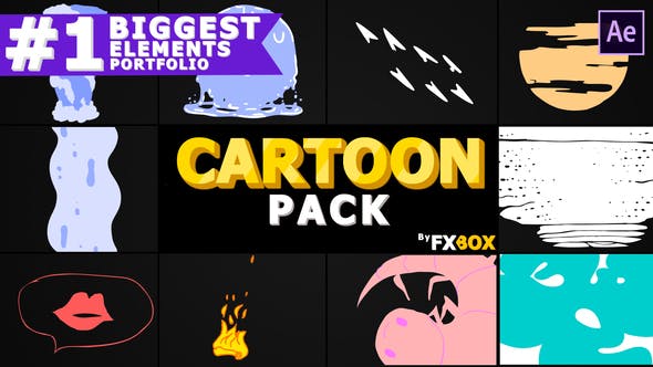 دانلود Cartoon Animated Elements | After Effects