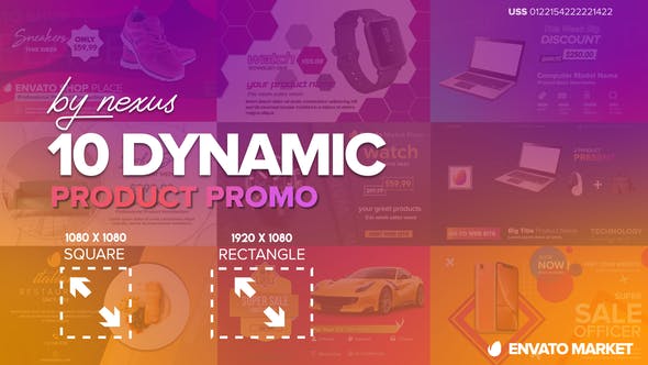 دانلود Dynamic Product Promo – پروژه افترافکت