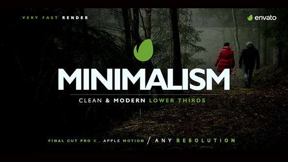 دانلود Minimal Lower Thirds For Final Cut Pro X