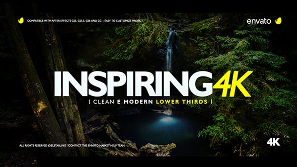 دانلود Inspiring Lower Thirds For FCPX