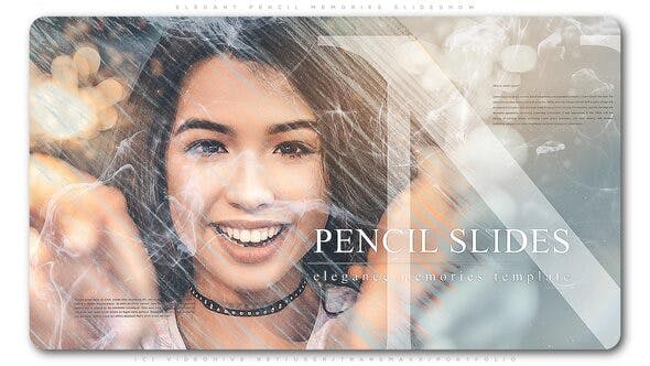 دانلود Elegant Pencil Memories Slideshow – افترافکت