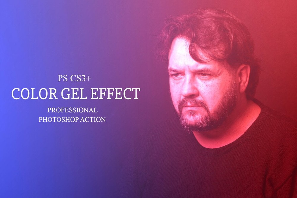 دانلود Color Gel Effect – Photoshop Action