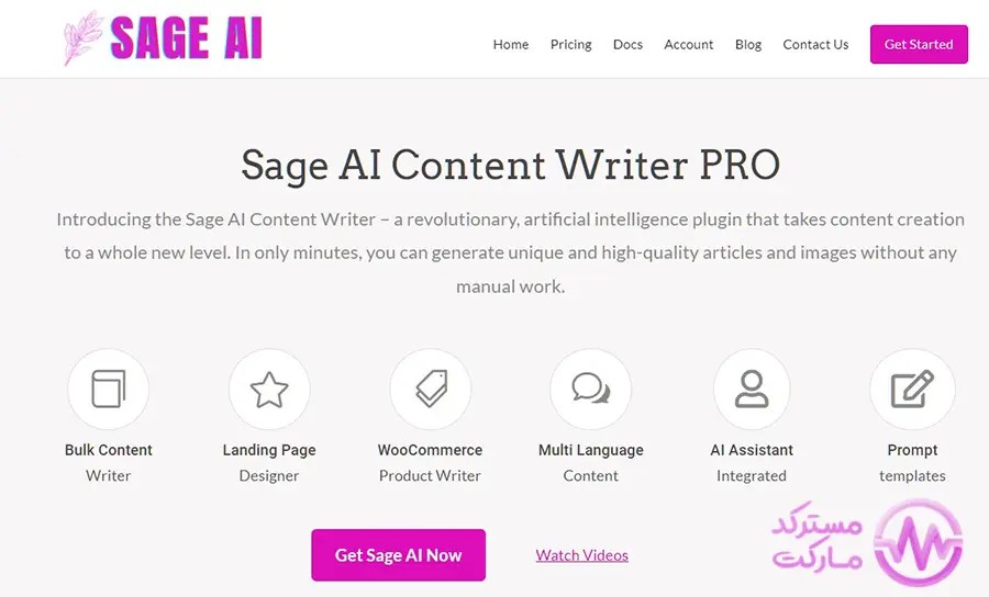 دانلود افزونه Sage AI Content Writer PRO برای وردپرس