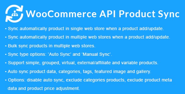 دانلود افزونه WooCommerce API Product Sync