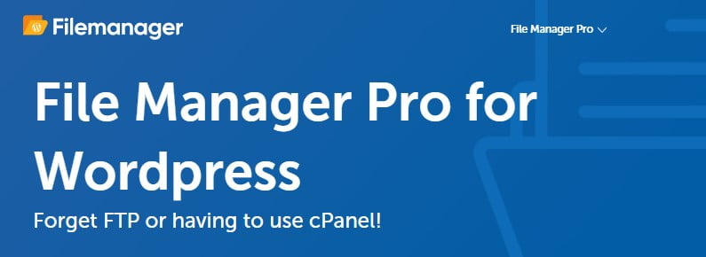 دانلود افزونه File Manager Pro برای وردپرس