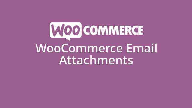 دانلود افزونه WooCommerce Email Attachments