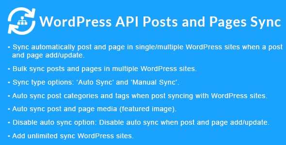 دانلود افزونه WordPress API Posts and Pages Sync
