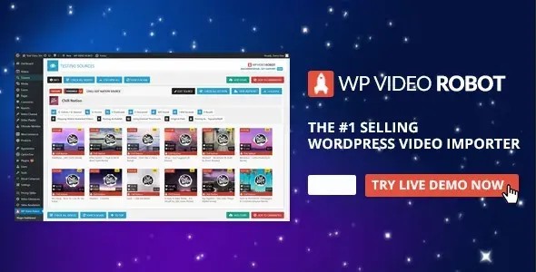 دانلود افزونه WP Video Robot