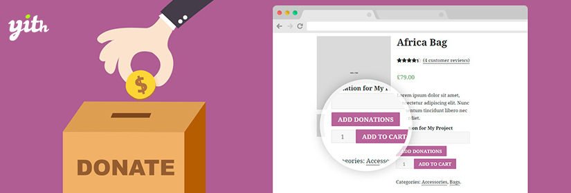 دانلود افزونه YITH Donations for WooCommerce Premium