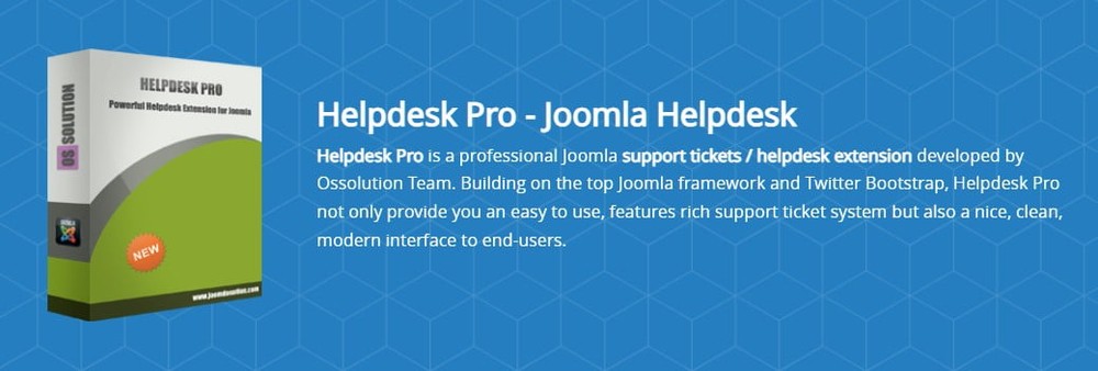 دانلود افزونه Helpdesk Pro برای جوملا