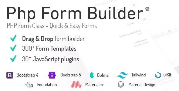 دانلود PHP Form Builder – فرم ساز php