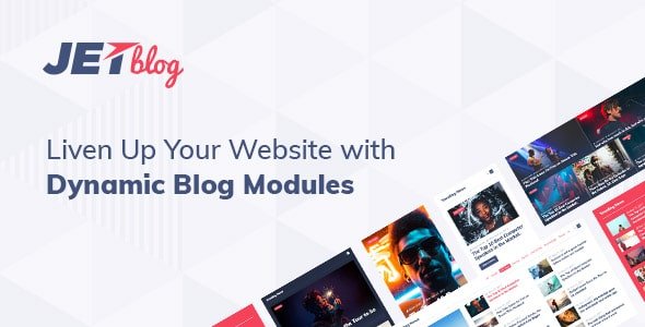 دانلود افزونه JetBlog For Elementor