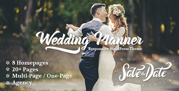 دانلود قالب Wedding Planner برای وردپرس