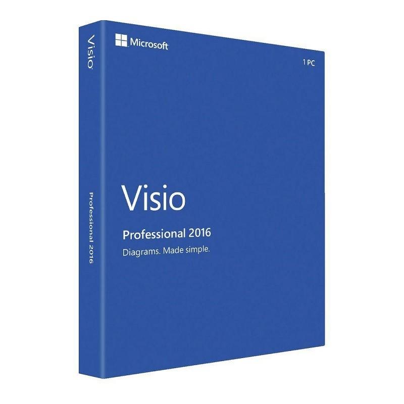 لایسنس ویزیو 2016 پروفشنال | Visio 2016 Professional