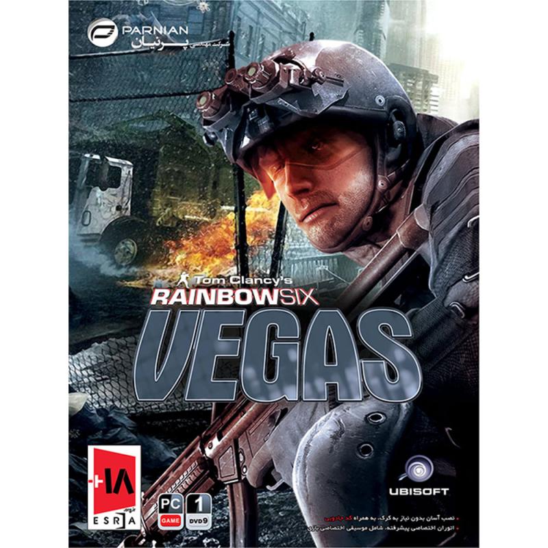 بازی Tom Clancys Rainbow Six Vegas 1DVD9 پرنیان مناسب برای PC