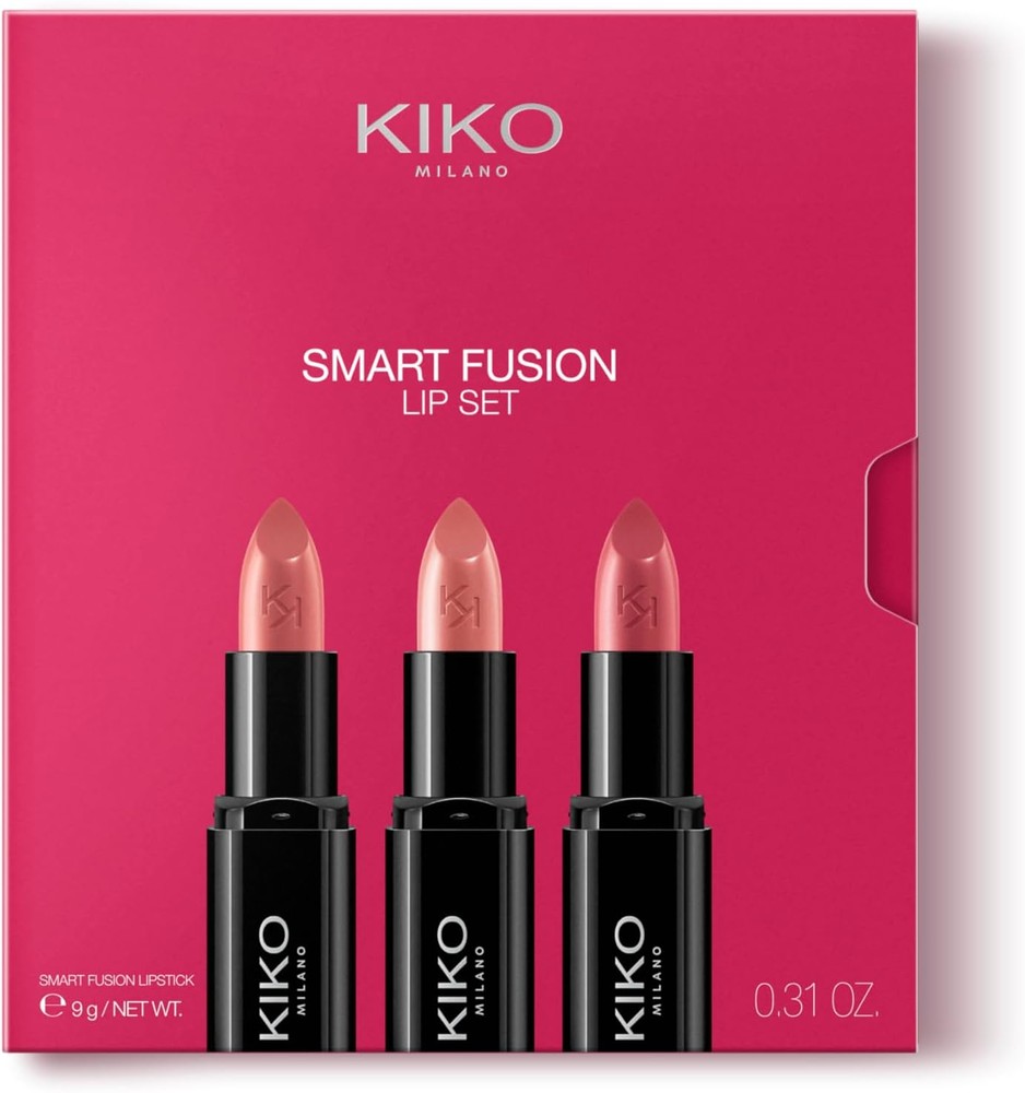 پک هدیه کیکو میلانو Kiko Milano رژ لب فیوژن مجموعه سه عددی شماره 03