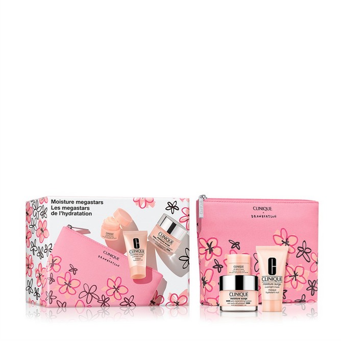 پک هدیه ابرسان 72 ساعته کلینیک Clinique مدل Moisture Megastars
