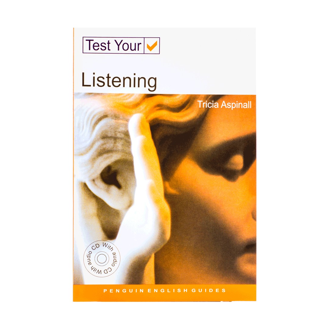‏TEST YOUR LISTENING+CD خرید کتاب زبان