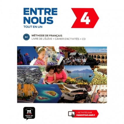 کتاب فرانسوی Entre nous 4 B2 | آدخ نو سطح B2