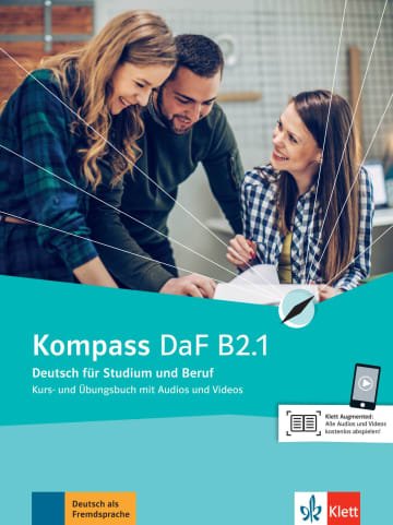 کتاب آلمانی Kompass DaF B2.1: Deutsch