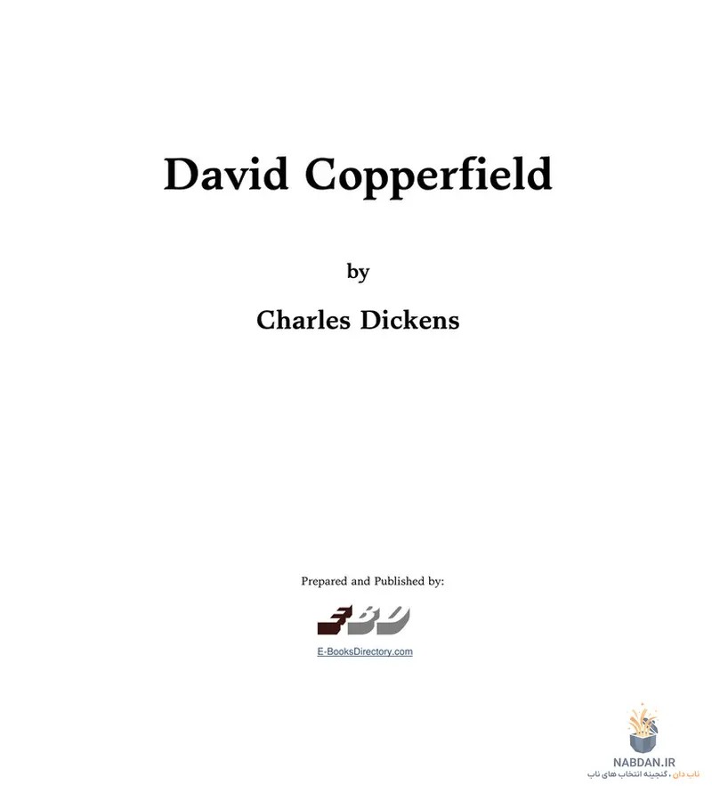 کتاب David Copperfield (دیوید کاپرفیلد) نسخه انگلیسی PDF