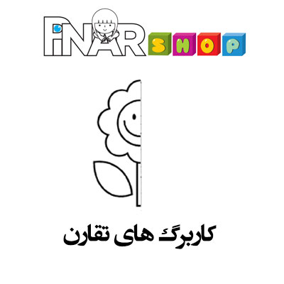 کاربرگ های ریاضی آموزش تقارن