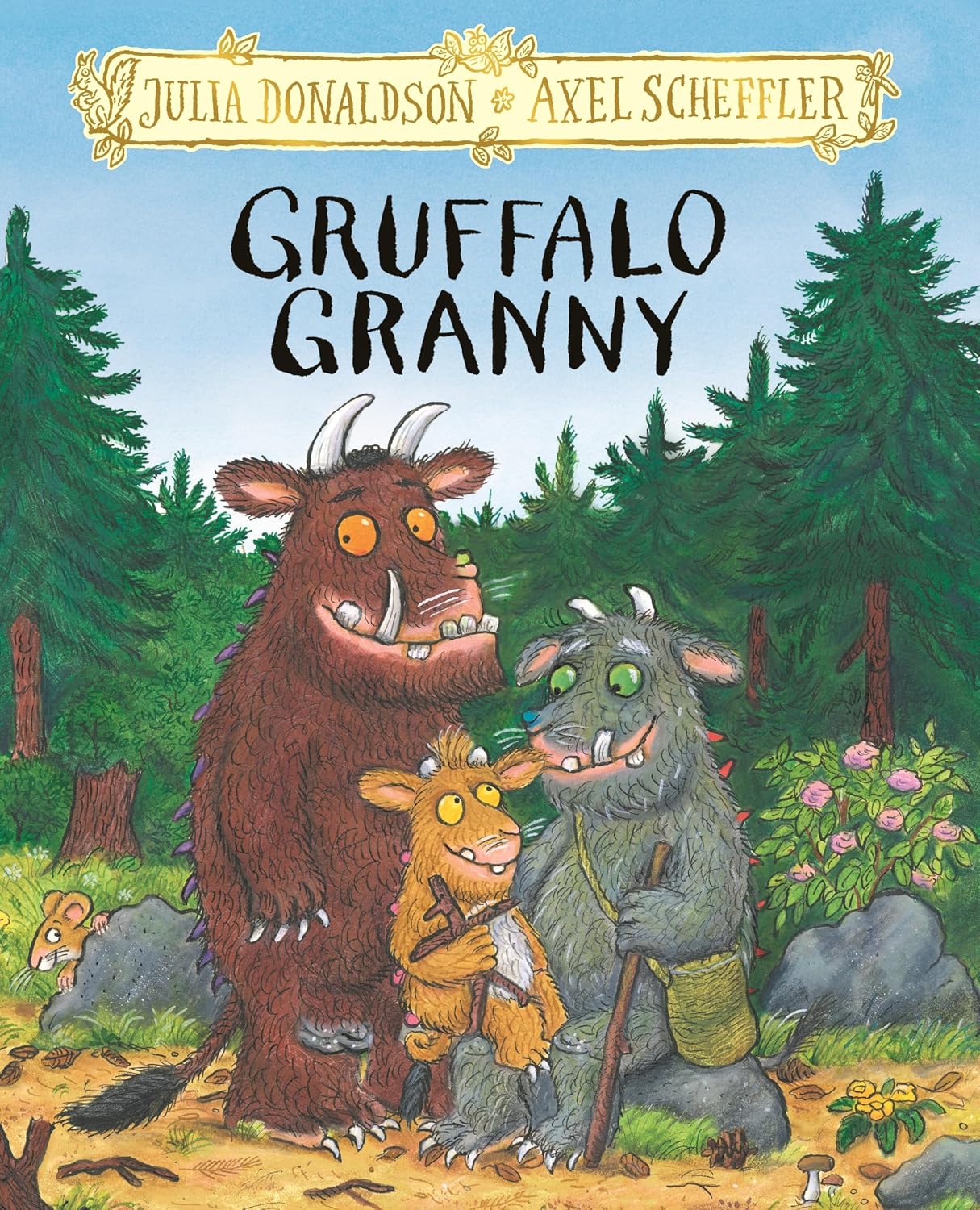 کتاب Gruffalo Granny مادربزرگ گروفالو (نسخه انگلیسی)