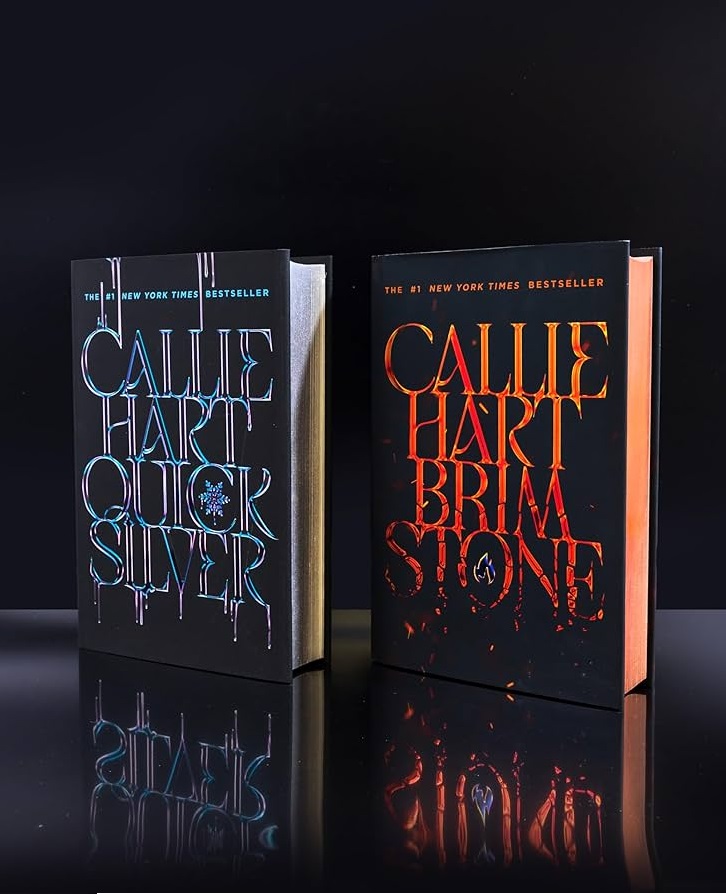 مجموعه 2 جلدی کتاب Quicksilver &Brimstone اثر Callie Hart (زبان انگلیسی متن کامل)