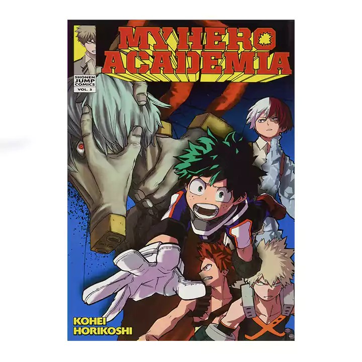 کتاب مانگا زبان اصلی my hero academia 3 - آرادبوک