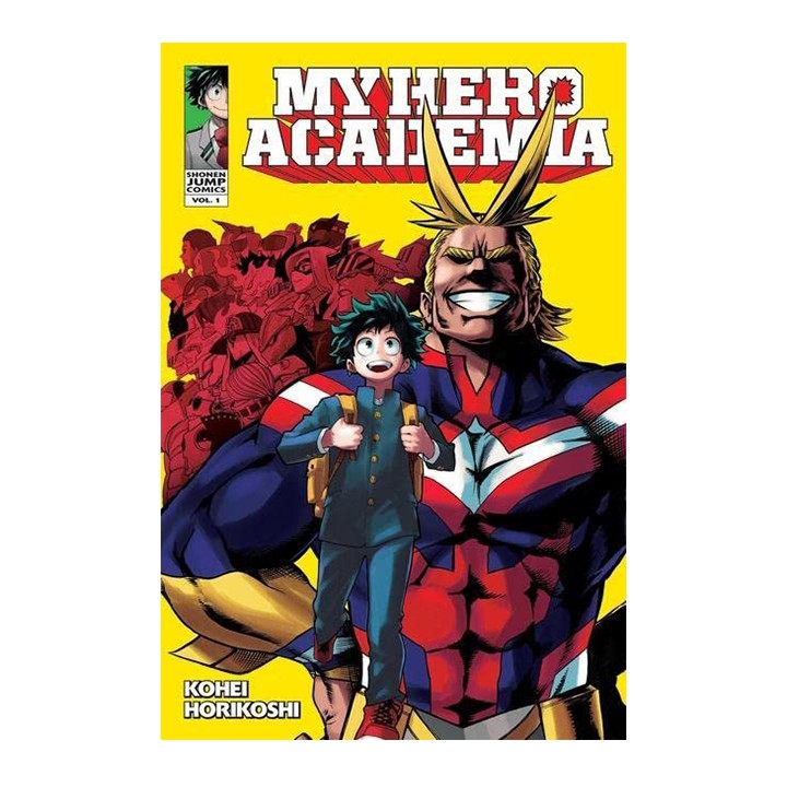 کتاب مانگا زبان اصلی my hero academia 1 - آرادبوک