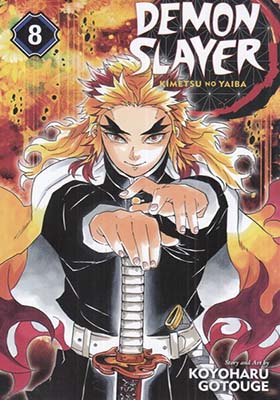 کتاب مانگا DEMON SLAYER 8