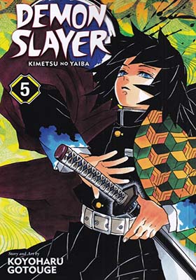 کتاب مانگا DEMON SLAYER 5
