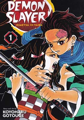 کتاب مانگا DEMON SLAYER 1
