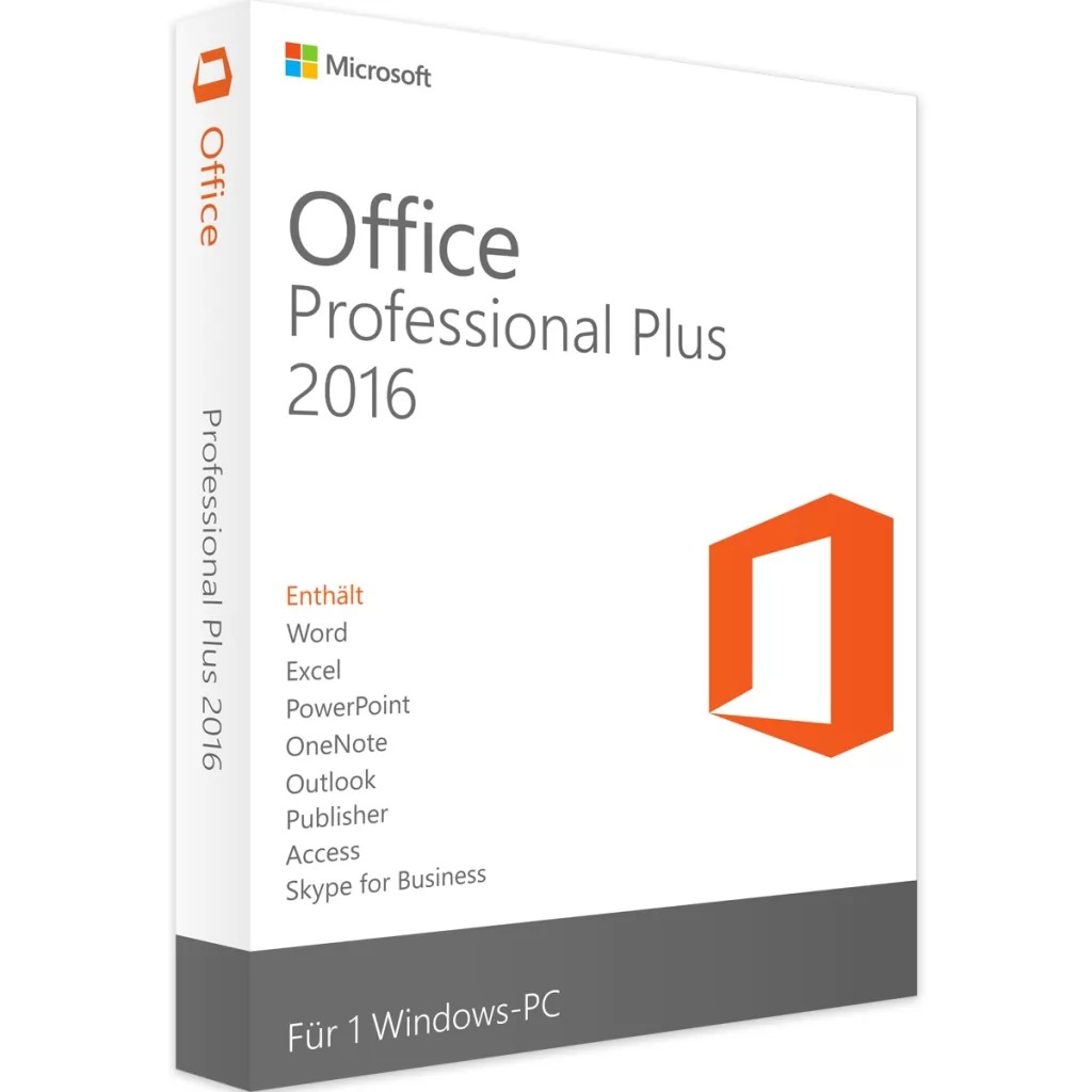 Office Pro Plus 2016