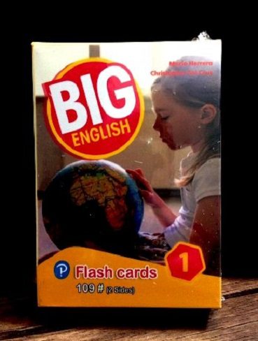 فلش کارت بیگ انگلیش 1 BIG English 1 Second edition FlashCards