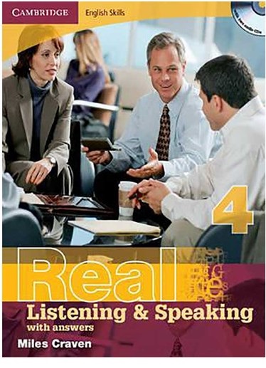 Cambridge English Skills Real Listening and Speaking Level 4 +cd کتاب زبان