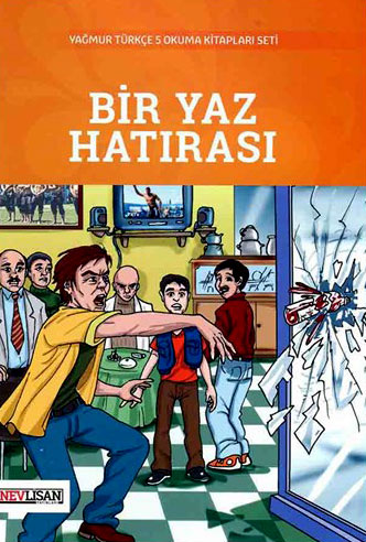 کتاب داستان ترکی Yagmur Turkce 5 Bir Yaz Hatirasi